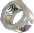 1-1/4" Male NPT to 1" Female NPT Female Reducing/Reducer Bushing Pipe Fitting,Adapter,Stainless Steel SS 304 Hex Bushing