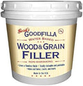 Water-Based Wood & Grain Filler (Trowel Ready) - Ebony - 1 Quart By Goodfilla | Replace Every Filler & Putty | Repairs, Finishes & Patches | Paintable, Stainable, Sandable & Quick Drying
