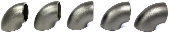Stainless SCH10 Butt-Weld Pipe Elbow Fittings (1-1/2" 90° - 1D - SCH10 (5 Pack))