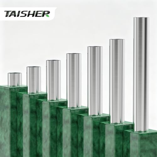 TAISHER 2Pcs 304 SS Nipple Cast Pipe Fitting,2" NPT Female, 2" Length