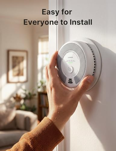 X-Sense Smoke & Carbon Monoxide Alarm, SC06, 5-Pack