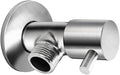Poeland Modern Quarter Turn Angle Stop Valve 304 Stainless Steel Faucet Triangle Valve 1/2" G thread