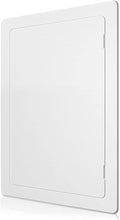 Access Panel for Drywall - 8x16 inch - Wall Hole Cover - Access Door - Plumbing Access Panel for Drywall - Heavy Durable Plastic White