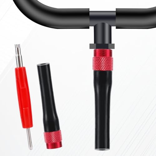 Service Port Adapter Connector Kit, Automotive Smoke Machine Leak Tester Adapters with Valve Removal Tool for EVAP Smoke Leak Tester