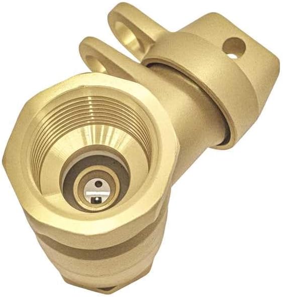 1’’Lead-Free bronze street curb stop FNPT for water main tube service fittings