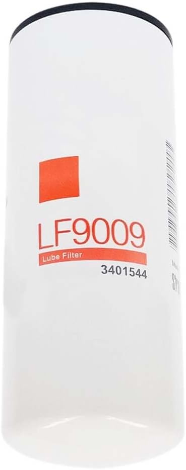 LF9009 Fuel Filter Oil Filter Compatible With Replaces Cummins Fit For 3401544 XLF75000 AT193242 1216400561 Fit For Cummins ISC 8.3L ISL 9.0L ISM N14QSL 9.0L NTA 855 M11 Diesel Engine