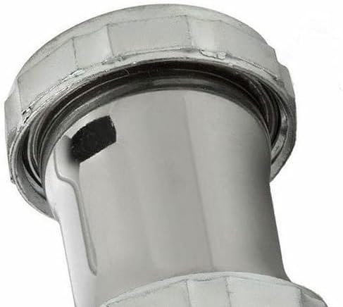 Replacement 1-1/2 Inch Chrome Plated Brass Slip Joint Coupling with Nuts and Washers for Thrifco Plumbing 4400262