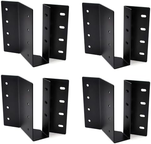 4 Pack 2x6 Skewed Right 45 Degree Joist Hanger