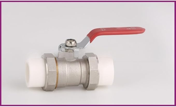 High Flow Brass Ball Valve With DN20 Full Port And PPR Union Connection For Use In Demanding Plumbing Applications