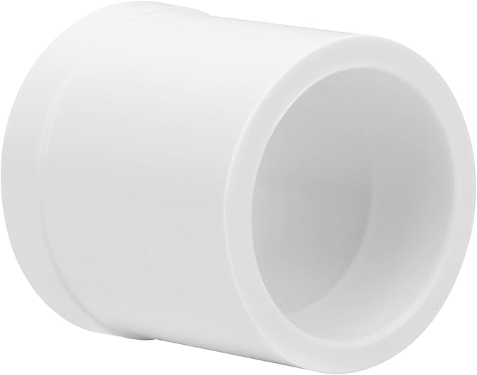 10Pack 3/4"x 1/2" PVC DWV Reducing Bush Adapter Pipe Fitting SCH40 PVC Reducer Bushing (Socket x Socket) PVC Pipe Reducing Bushing Fitting for Home Sewer Plumbing