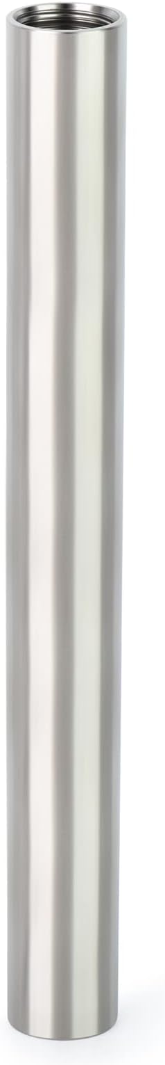 TAISHER 2PCS Stainless Steel Pipe Fittings, 1" NPT x 1" NPT Female Threaded, 10" Length Nipple Cast Pipe