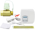 FloodStop Water Heater Leak Detector Kit with Automatic Water Shut-Off and Visual/Audible Alarms, 1" NPT MIP x FIP