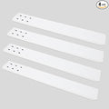 Countertop Support Bracket 4 Pack 18" Lx 2.5" W Hidden White Knee Wall Support Countertop Bracket 3/8" Thick Heavy Duty for Quartz/Granite/Wood/Concret Countertops Screws Included