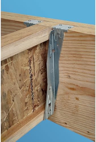 Simpson Strong-Tie ITS2.56/9.5 I-Joist Top-Flange Hanger for 2-9/16 in. x 9-1/2 in. I-Joist, Galvanized Steel, Strong-Grip Seat, Pack of 25