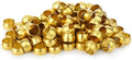 GASHER 100PCS Brass Compression Fitting, Brass Compression Sleeve Ferrules 5/16" Tube OD