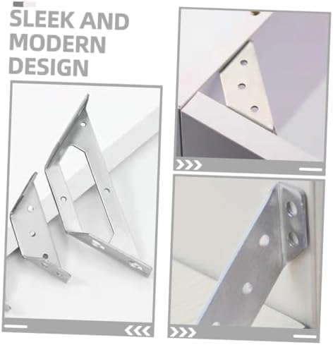 10 Pack Furniture Corner Brackets Corner Braces with Screws