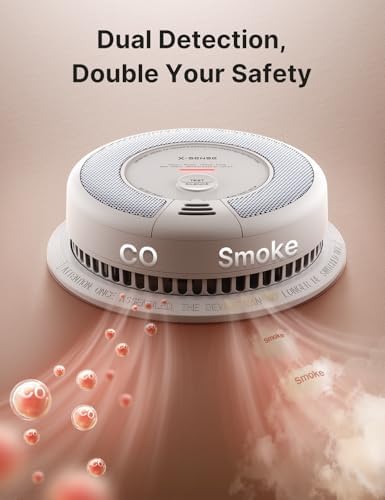 X-Sense Smoke & Carbon Monoxide Alarm, SC06, 1-Pack