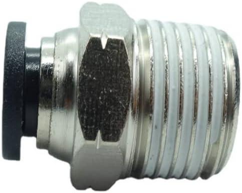 CDQBWQDJT 3 Pcs Pneumation Fitting 5/16" Tube OD Push To Connect X 3/8 NPT Pipe Male Connector