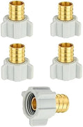 5-PACK EFIELD 3/4" Pex x 1/2"Female NPT Swivel Adapter(PEX1807305-5)