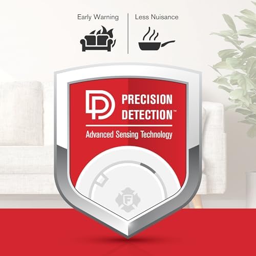 First Alert 10-Year Battery Smoke Alarm, Dual Sensor