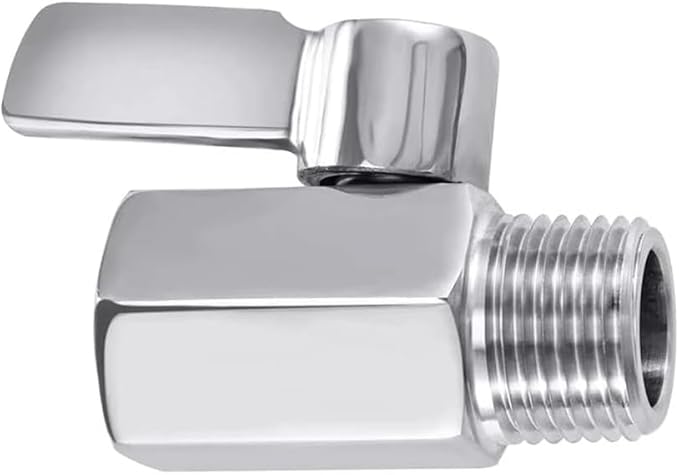 316 Stainless Steel Mini Ball Valve Shut Off Valve 3/4" NPT Male to Female Thread Pipe Connector for Water Gas Oil (Pack of 2)
