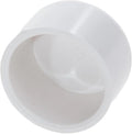 PVC Pipe End Cap Fitting Furniture Grade PVC Pipe End Cap Plug Adapter (2 inch (6 Pack))