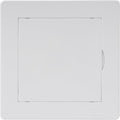 4x4 Inch White Access Panel – ABS Plastic Rectangular Wall & Ceiling Access Door for Plumbing Electrical HVAC – Easy Install Indoor Panel for Drywall Home Improvement and Maintenance