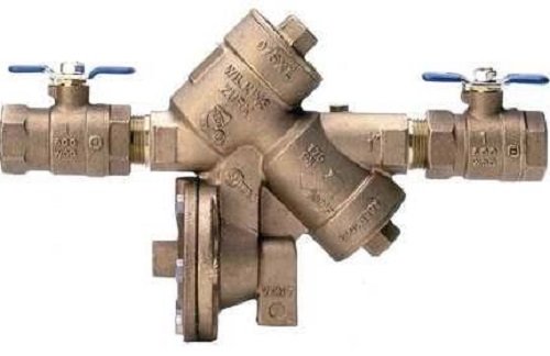Zurn Wilkins 1" 975XL2 Reduced Pressure Principle Backflow Preventer with strainer