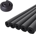 Pipe Insulation Foam Tube 1/2" ID*3/8" TH-6Ft Foam Tubing Black Pipe Cover Heat Preservation for Outdoor Water Pipe Insulation,AC Unit, Guitar Stands, Exercise Machine Handle and Roof Rack Etc