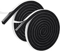 Weather Stripping Door Seal, 1/2 Inch Wide X 3/8 Inch High Density Foam Tape Weather Strip for Door and Window Insulation, Single Side Door Sealer Total 13FT