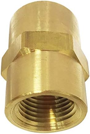 Brass Pipe Fittings, NPT Tee, Hex Head, Hex Nipple, Hex Coupling, 90 Degree Barstock Forged Elbow, Air Hose Fittings, 1/8" 1/4" 3/8" NPT Brass Fittings Kit, for Up to 1200PSI