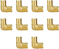 SUNGATOR 3/4 Inch 90 Degree Elbow, 10-Pack, Brass