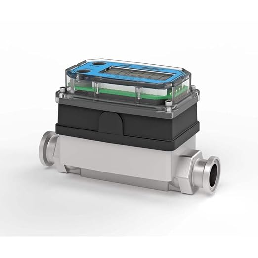 G2 Series High-Temp Turbine Flow Meter, 1/2 Inch Pipe Size, 3/4 Inch Tri-Clamp Fitting G2S05TH9GMX