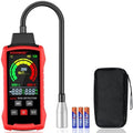 Natural Gas Detector, Gas Leak Detector with Audible & Visual Alarms, Gas Concentration Display, Locating Propane, Natural Gas, Combustible Gas Leak for Home and RV (Includes 3 Batteries)