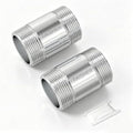 TAISHER 2Pcs Thickened Nipple Cast Pipe 3/4" NPT Male, 2" Length