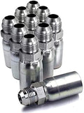 (10-Pack) MP-03-02 | 3/16" Hose x 1/8" NPTF Male Pipe Thread Hydraulic Hose End Crimp Fitting