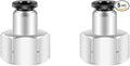 CEKER 1/2" NPT Female Push to Connect Fittings - 5 Pack Quick Connect Air Lines Pneumatic Tubing Fittings