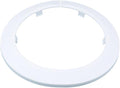 160mm Pipe Cover Decoration; Fit 6.29" Outer Diameter Pipe/Hole; White PP Plastic Escutcheon Collar; Snap-on Water Escutcheon Plate for Bathroom Kitchen Wall Tube Decor 1Piece