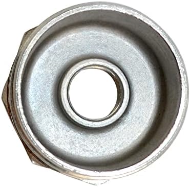 2" Male to 1/2" Female NPT Female Reducing/Reducer Bushing Pipe Fitting,Adapter,Stainless Steel SS 304 Hex Bushing (2" Male to 1/2" Female)