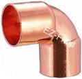 EZ-FLUID Plumbing 3" C X C LF Short Radius Copper 90 Degree Elbow Pressure Copper Fitting with Sweat Solder Connection for Residential,Commercial. (1)