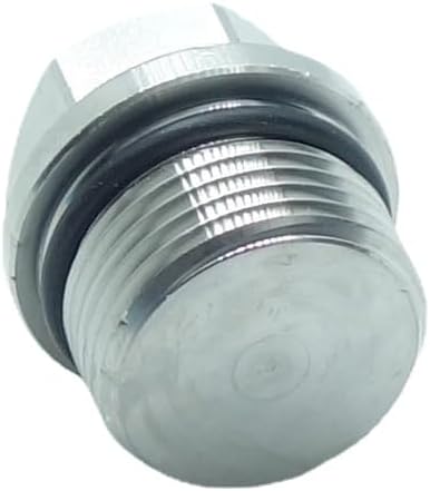 1 Piece M27X1.5 Bung Plug with Outer Hex Head Pipe Fitting Stainless Steel 304 Solid