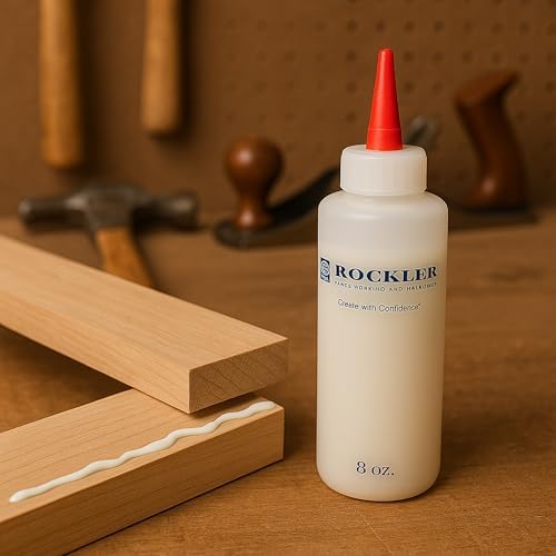 8 oz Refillable Glue Bottle with Applicator Tip for Woodworking