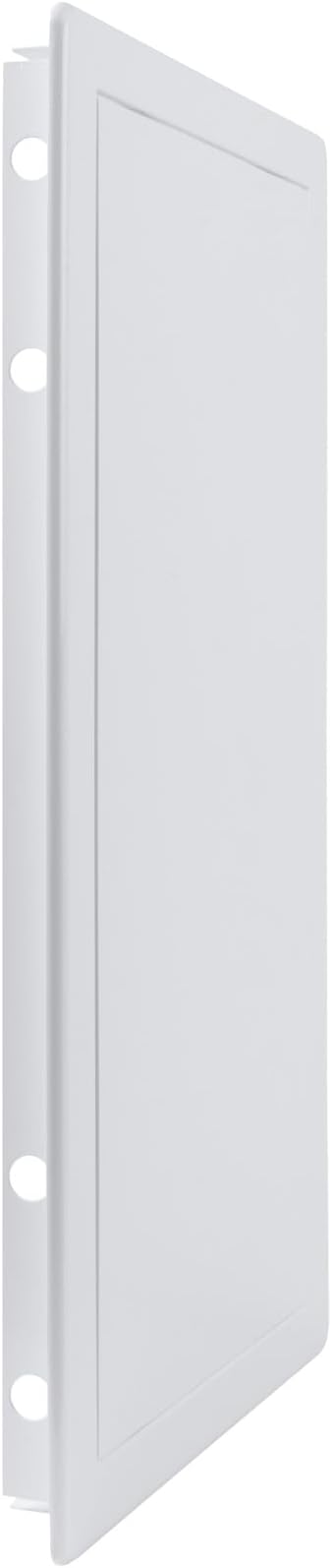 8 x 16 Inch White Square ABS Plastic Plumbing Access Panel - Indoor Wall Access Door for HVAC, Wall, Ceiling, and Drywall with Panel - Opening Box Door Cover - Easy to Instal
