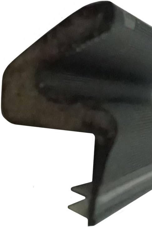 WRS .650" Q-Lon Door Seal/Weatherstripping with Kerf Mount - Black (26 Ft Roll)