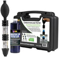UView 560000 Automotive Combustion Leak Test Kit for Cylinder and Gaskets Heads and Gas/Diesel Engine Block Leaks, Dual-Chamber Tester Filters Alkaline Particles, 16oz Testing Fluid