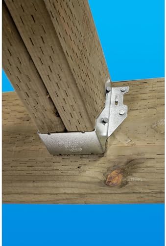 Simpson Strong-Tie LUS210 Face-Mount Joist Hanger for 2x10, 18-Gauge Galvanized Steel, Double-Shear Nailing, Pack of 50