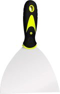 DEKEones Putty Knife Scrapers, 6 Inch Spackle Knife, Metal Scraper Tool for Drywall Finishing, Plaster Scraping, Decals, and Wallpaper