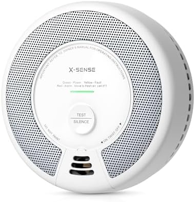 X-Sense Smoke & Carbon Monoxide Alarm, SC06, 1-Pack