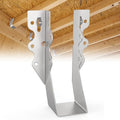 25 pcs 2x6 Joist Hanger,LU26 18 Gauge Galvanizing Face Mount Joist Hangers for Wood,Hurricane Tie for Rafter Fits Truss Connectors.Rafter Hangers 2x6 Great for Floor Deck and Ceiling Joists