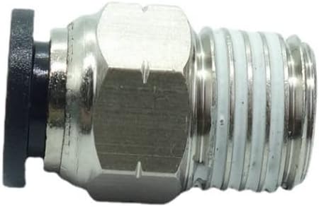 CDQBWQDJT 10 Pcs Pneumation Fitting 5/16" Tube OD Push To Connect X 1/4 NPT Pipe Male Connector